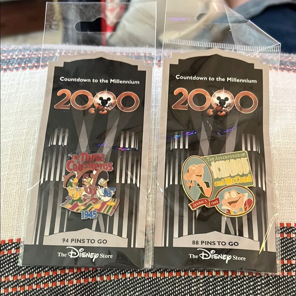 Disney Countdown to the Millennium Pin Set